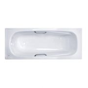 Ванна стальная BLB Universal HG 160х70, белая, с отверстиями для ручек