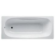 Ванна стальная BLB UNIVERSAL ANATOMICA 150х75, белая, без отверстий для ручек
