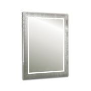 Зеркало LORANTO Дзен 600х800, структурный рисунок, горизонтальное/вертикальное крепление. без подсветки