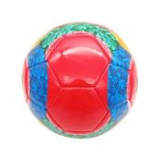 Мяч футбольный  CY-167 размер 5, сшивка, с узорами, цвета ассорти №8995