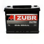 Аккумулятор ZUBR Ultra ЗУБР 60Ah