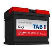 Аккумулятор TAB MAGIC 54Ah, 510A о.п. низк.