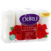 Мыло DURU PURE&NATURAL (4*85) Роза