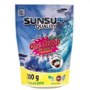 Sunsu-Q Универсальный пятновыводитель премиум класса ONE SCOOP 300г