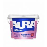 Краска в/д для ванной и кухни особопрочная AURA GOLFSTROM основа TR 2,7л