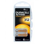Элемент питания для слухового аппарата «Duracell» Activair ZA 312 BL-6