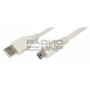 Шнур USB (A)шт. -  5 pin mini USBшт. 1,8м «Rexant»