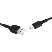 USB кабель шт.USB (A) - шт.Type-C «Hoco» X20, 3А, 1,0м, чёрный