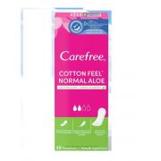 Carefree COTTON Feel Normal Aloe Ежедневные прокладки 20шт