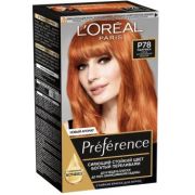 L'OREAL Preference P78 Паприка, очень интенсивный медный, краска для волос 174мл