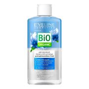 Eveline Двухфазная мицеллярная вода для демакияжа глаз 3в1 Bio Organic 150мл