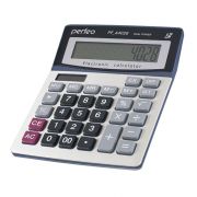 Калькулятор  Perfeo PF-A4028, бухгалтерский, 12-разр., GT, серебристый