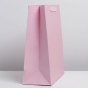 Пакет ламинированный вертикальный «Розовый», L 31*40*14 см 7304194