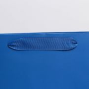 Пакет ламинированный вертикальный «Синий», L 31*40*14 см 7304196