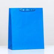 Пакет ламинированный вертикальный, «Синий», 26 х 32 х 12 см, 9494152