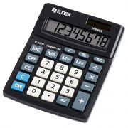 Калькулятор Eleven Business Line CMB801-BK, 8 разрядов, двойное питание, 102*137*31мм, черный