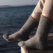 Носки шерсть(100%) серый