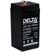 Аккумулятор свинцово-кислотный  6V,  2.3 Ah DT6023 «Delta»