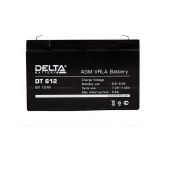 Аккумулятор свинцово-кислотный  6V, 12 Ah DT612 «Delta»