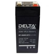Аккумулятор свинцово-кислотный  4V,  4.5 Ah (47) «Delta»