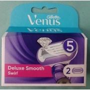 Сменная кассета для бритья VENUS Delux Smooth (SWIRL)  2 кассеты (5 лезвий) Арт 975.012425