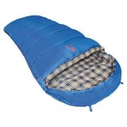Спальный мешок BTrace Mega серый/синий