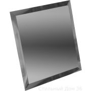 100х100 Квадратная зеркальная графитовая плитка КЗГ1-10