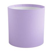 Коробка «Премиум», цилиндр, Светло-фиолетовый, 10*10 см / 1 шт. / (РОССИЯ)