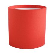 Коробка «Премиум», цилиндр, Красный, 10*10 см / 1 шт. / (РОССИЯ)