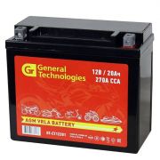Аккумулятор General Technologies GT CT12201 (YTX20L-BS, YTX20HL-BS, YB16L-BS, YB18L-A)