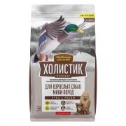 ДЕРЕВЕНСКИЕ ЛАКОМСТВА Премьер Сухой корм для собак мини пород утка с рисом