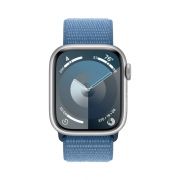 Apple Watch 9 series 41 mm Silver Blue Sport Loop