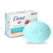 DOVE Крем-мыло туалетное Dove 90гр (953) Restiring Инжир и лепестки апельсина голубое
