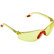 Зубр Спект 3 Желтые, очки защитного открытого  типа, двухкомпонентные дужки /110316