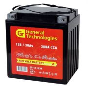 Аккумулятор General Technologies GT CT1230 (YTX30L, YTX30L-BS, YB30L-B)