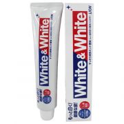 LION “White & White” Зубная паста c двойным отбеливающим эффектом, 150г.