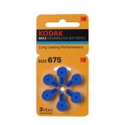 Батарейка ZA675-6BL [KZA675-6] MAX Hearing Aid