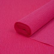 Бумага Гофрированная простая Ярко-розовая 50см*2,5м140 гр 951