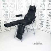Кресло педикюрное «Optimal Plus» Чёрный матовый