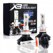 Автомобильная лампа H7 6000 lum (2 шт) X3 LED 1029