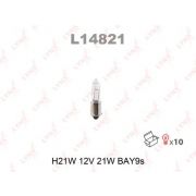 Автомобильная лампа  H21W 12V 21W LYNX L14821