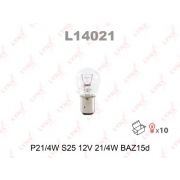 Автомобильная лампа доп. освещ. P21 4W S25 12V  LYNX L14021