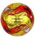 56488 Мяч футбольный X-Match, 1 слой PVC, металлик