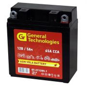 Аккумулятор General Technologies GT CT1205.1 (12N5-3B, YB5L-B)
