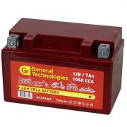 Аккумулятор General Technologies GT CT1207 (YTX7A-BS)