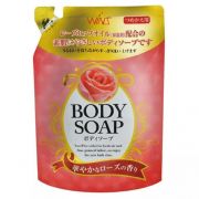 Крем -мыло для тела «Wins Body Soap Rose»  с розовым маслом и богатым ароматом.