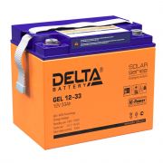 GEL 12-33 Свинцово-кислотный аккумулятор DELTA