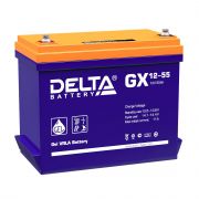 GX 12-55 Аккумулятор герметичный свинцово-кислотный DELTA