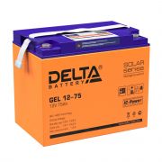 GEL 12-75 Свинцово-кислотный аккумулятор DELTA