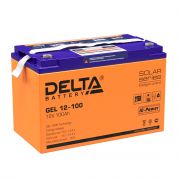 GEL 12-100 Свинцово-кислотный аккумулятор DELTA